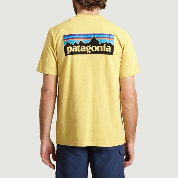 Patagonia P-6 Logo Responsibili-Tee Milled Yellow - Picture 2 of 6